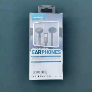 Havix Superior Wired Audio Earphones (HF-202) - High Quality Sound for Music and Calls - Image 2