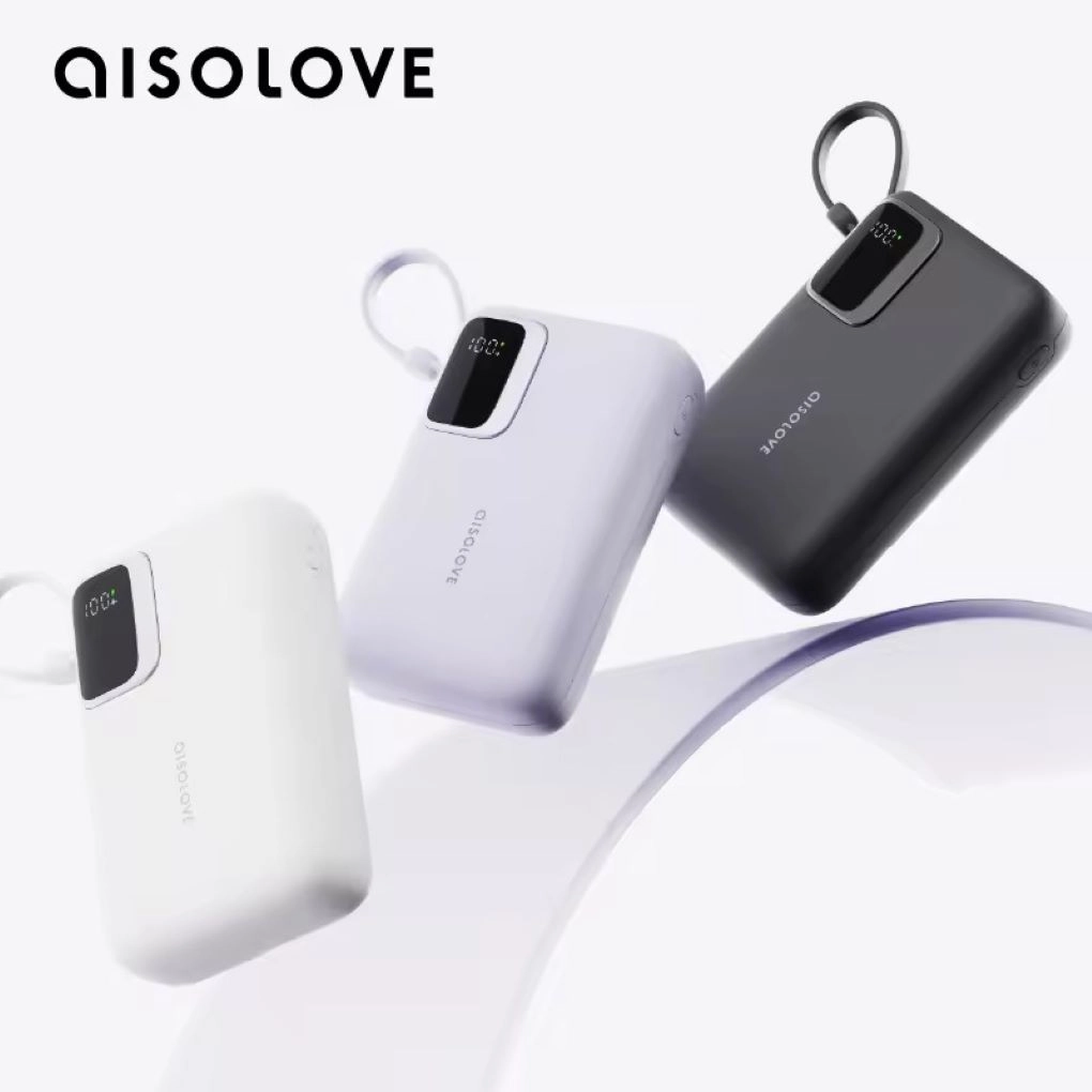 AISOLOVE 10000 mah Digital Display Power Bank