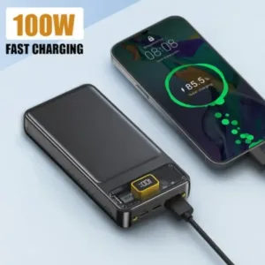 K10 Super Charger 10000mAh Power Bank 100W Fast Charging with USB C