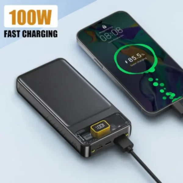 K10 Super Charger 10000mAh Power Bank 100W Fast Charging with USB C